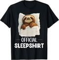 Cute Sleeping Sloth Nightgown Sleepwear Pajama