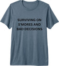 Camp More Less Worry Beer Lover Adventure Casual