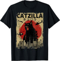 Vintage Catzilla Tee - Funny Kitten and Cat Lover T-Shirt