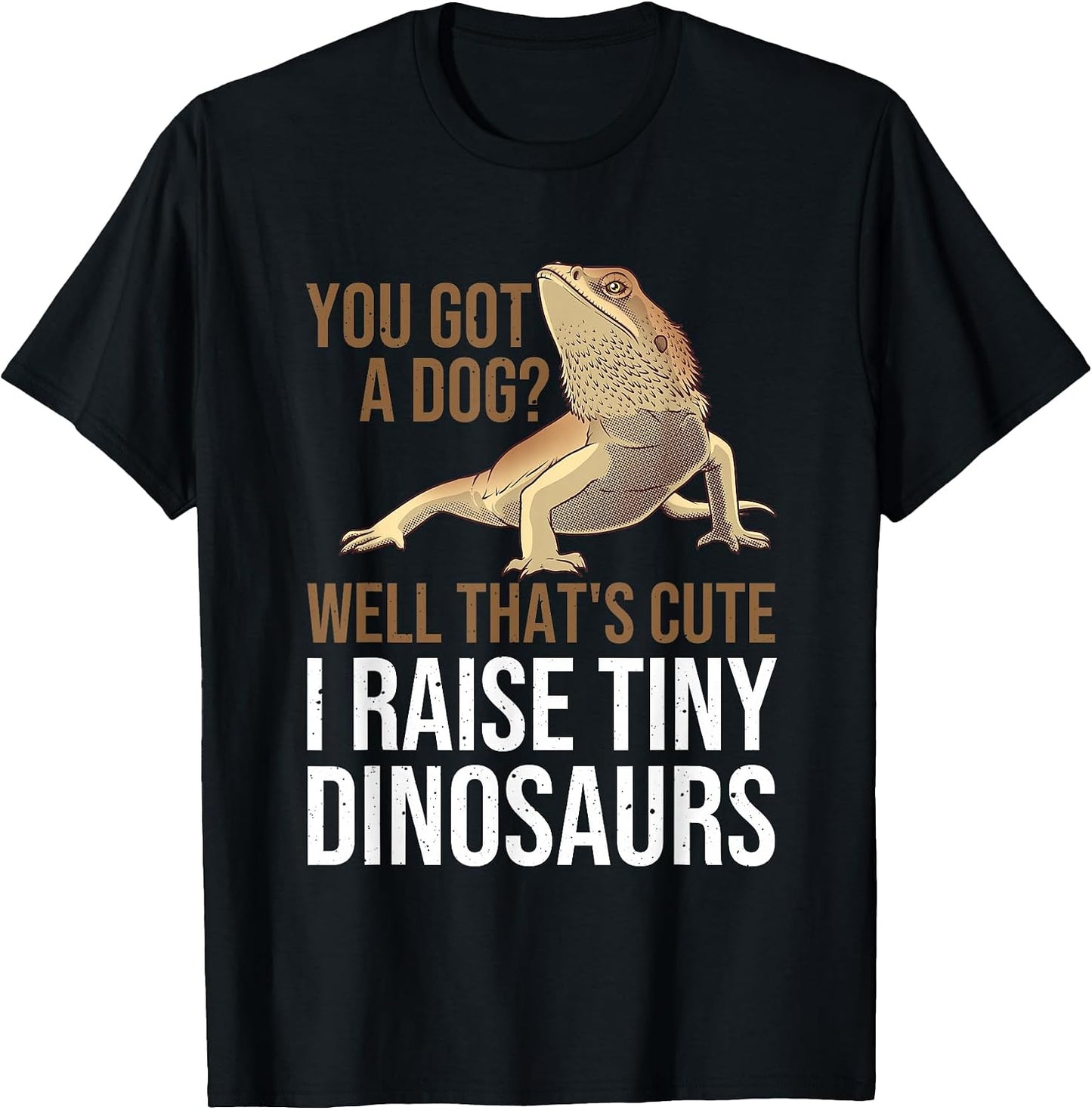 Cool Dog Pogona Pet Lover Animal Reptile Designs