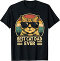 Best Cat Dad Ever Funny Cat Dad Lover Father's Day Cat Daddy T-Shirt
