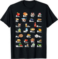 Food Lover Letters Costume A-Z Learning Gift Idea