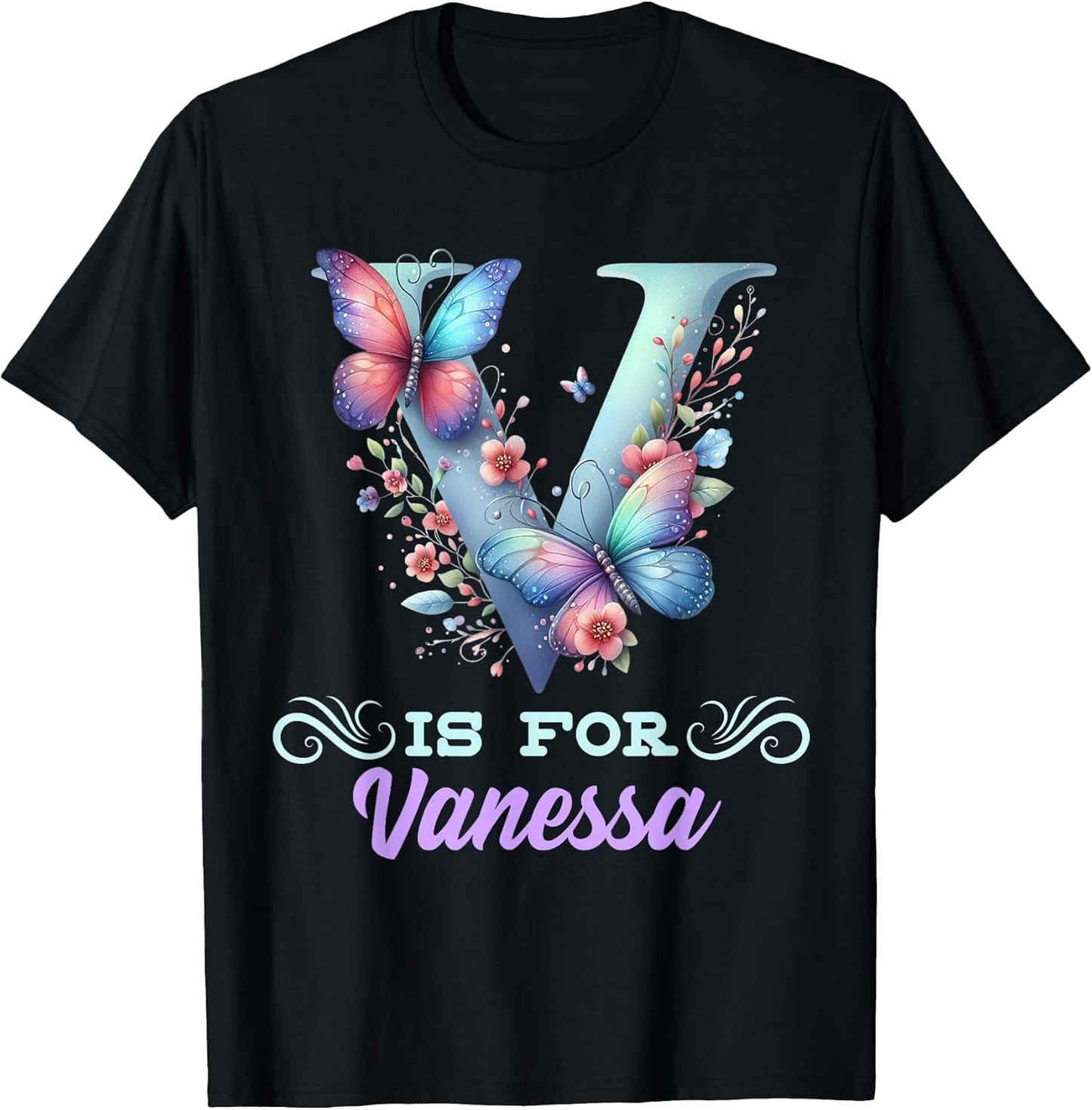 Vanessa Spring Garden Initial Name