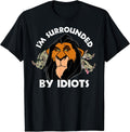 The Lion King Scar I'm Surrounded by Idiots Portrait T-Shirt