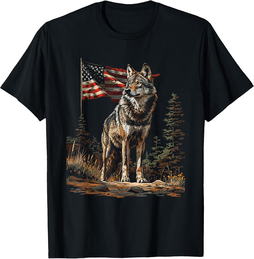 4th Of July Wolf Outfits For Men