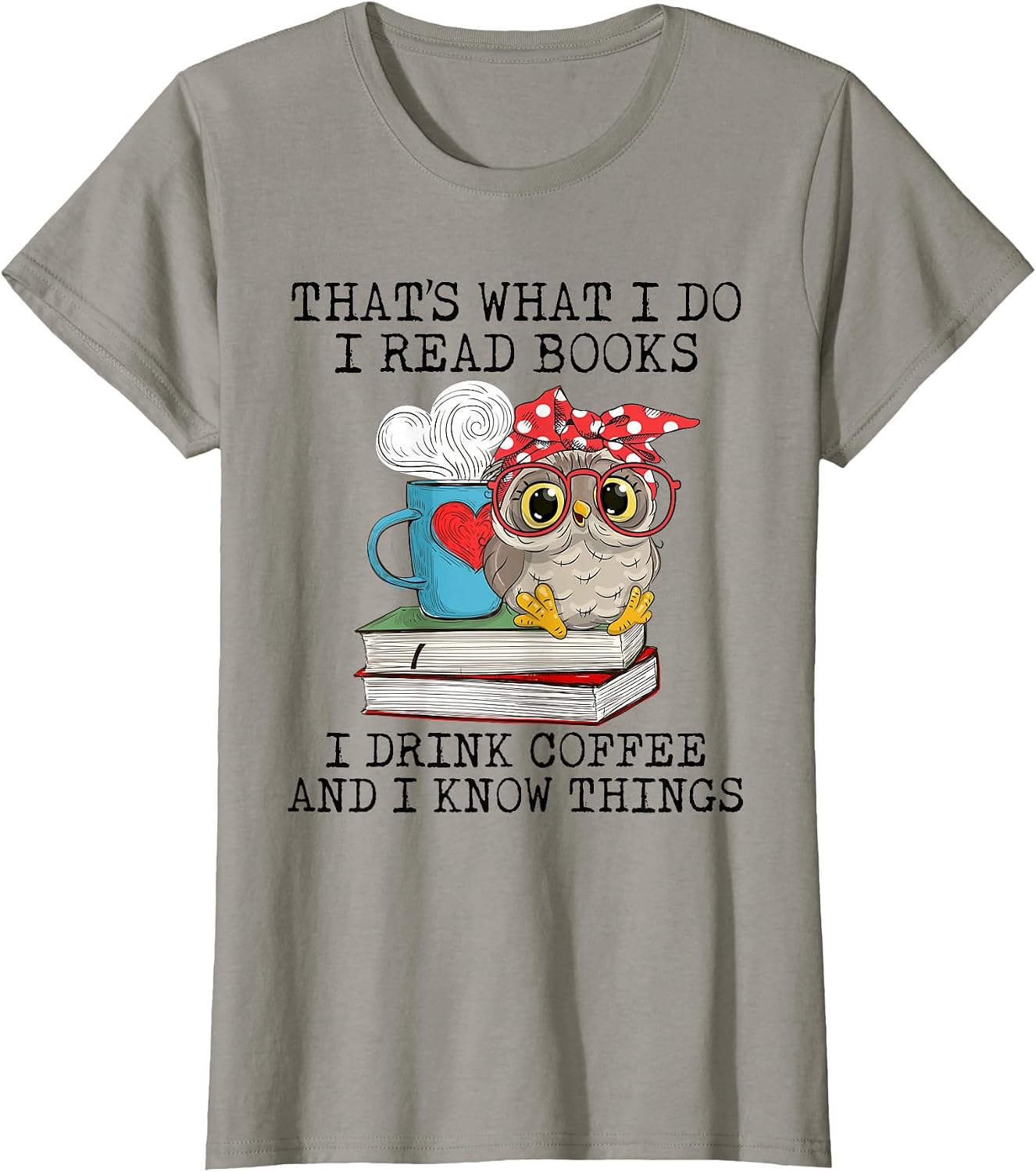 Books Reading And Owl Lovers Girls Women