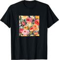Ranunculus Watercolor Wildflower Pattern Merch