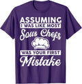 Cool Sous Chef Humor Quote Merch