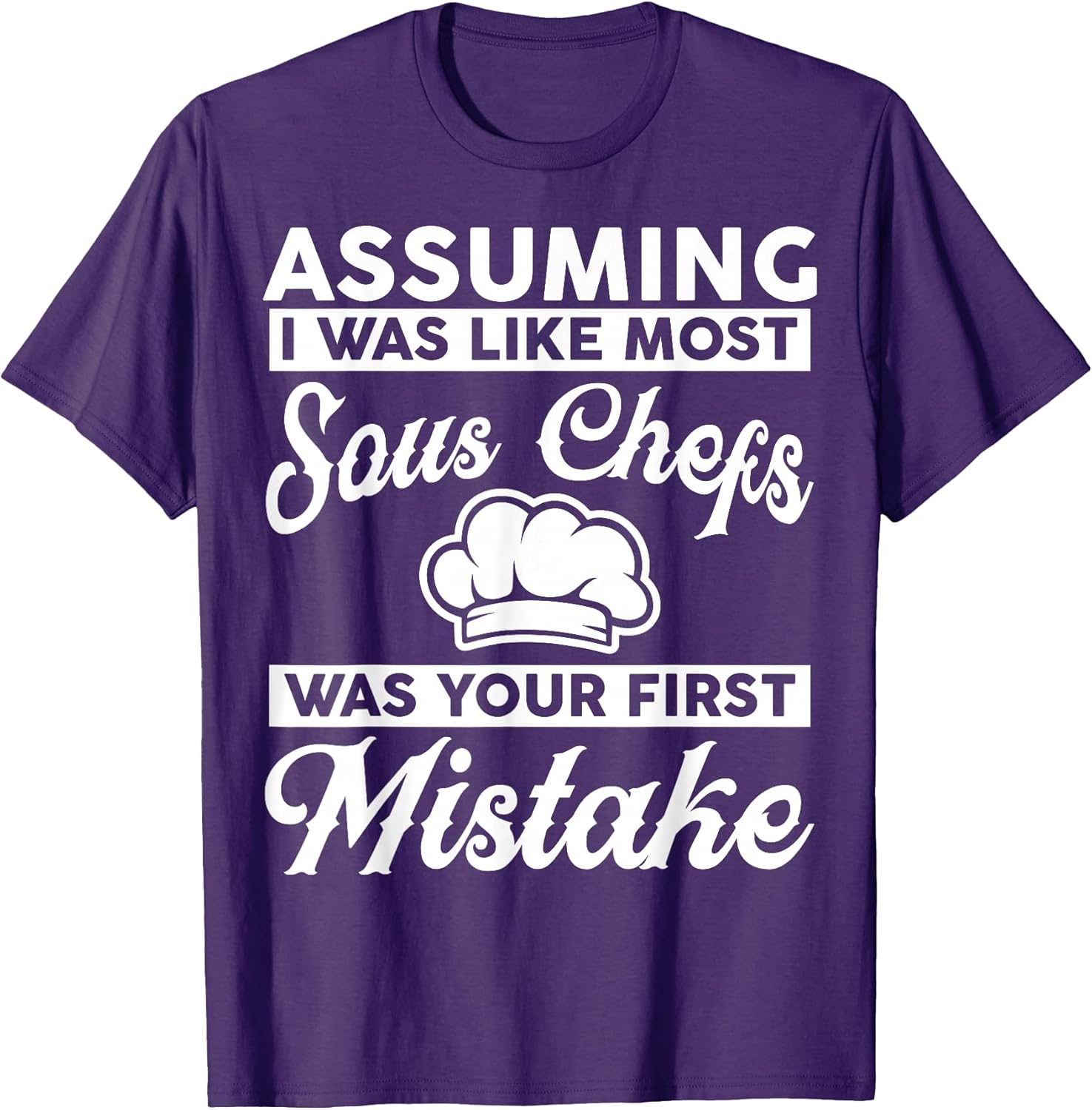 Cool Sous Chef Humor Quote Merch