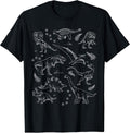 Dinosaur Fossils Vintage t -shir t