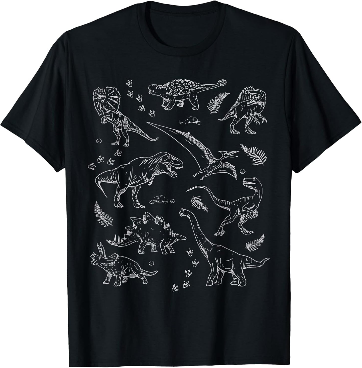 Dinosaur Fossils Vintage t -shir t