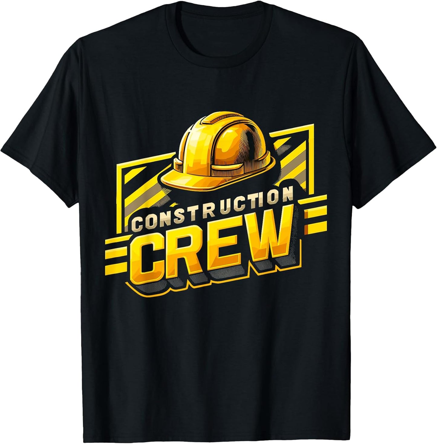 Construction Crew Family Matching Birthday or Home Building T-Shirt