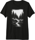 Nature Lover Outdoor Forest Wildlife Trees Graphic