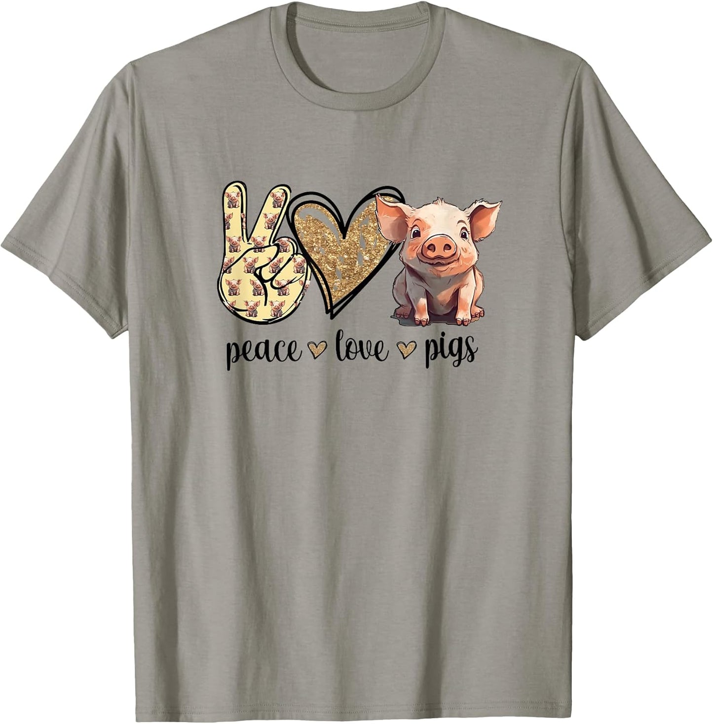 Funny Pink Piggy Farm Animal Gift Shirts & Hoodies
