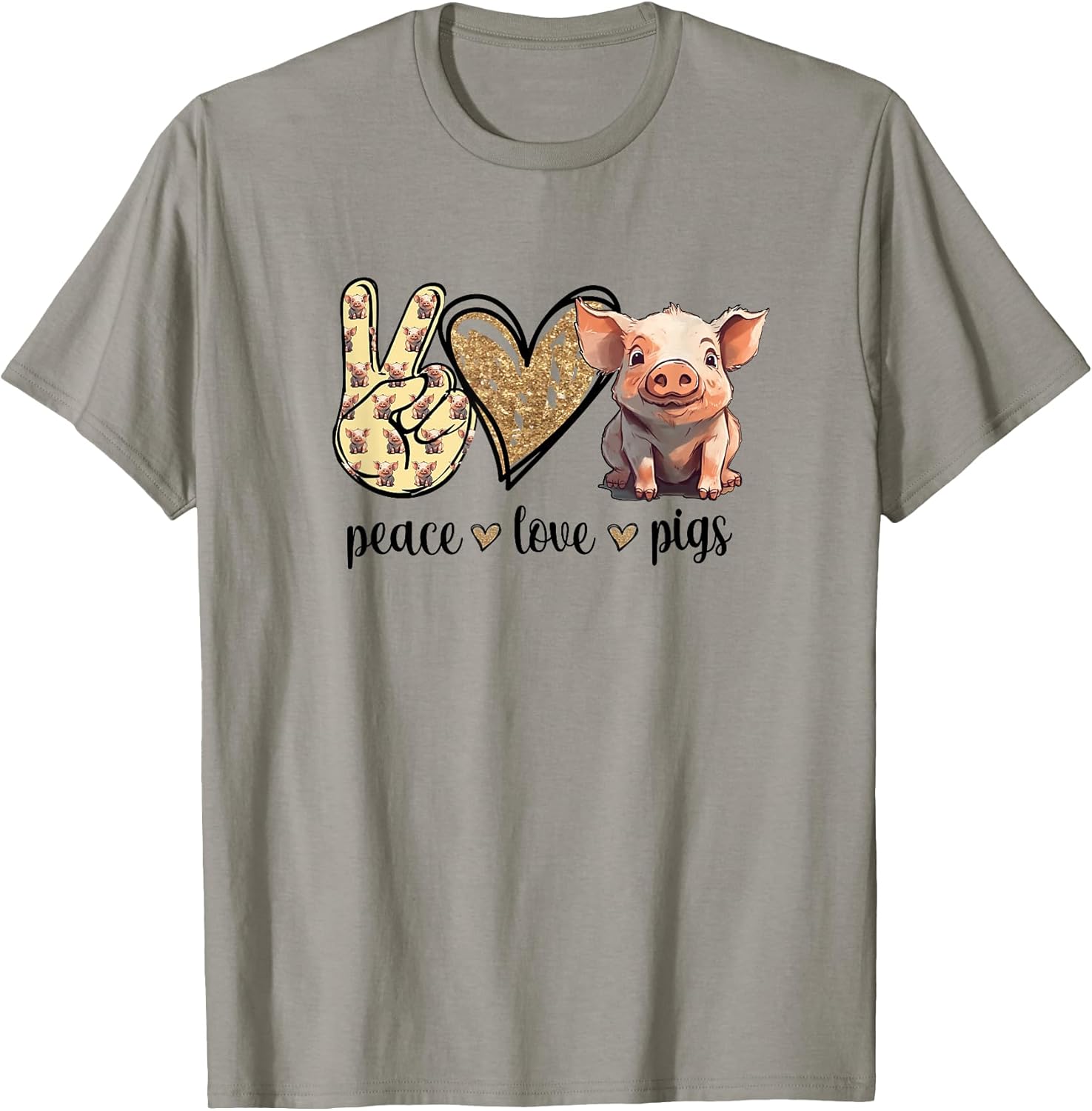 Funny Pink Piggy Farm Animal Gift Shirts & Hoodies