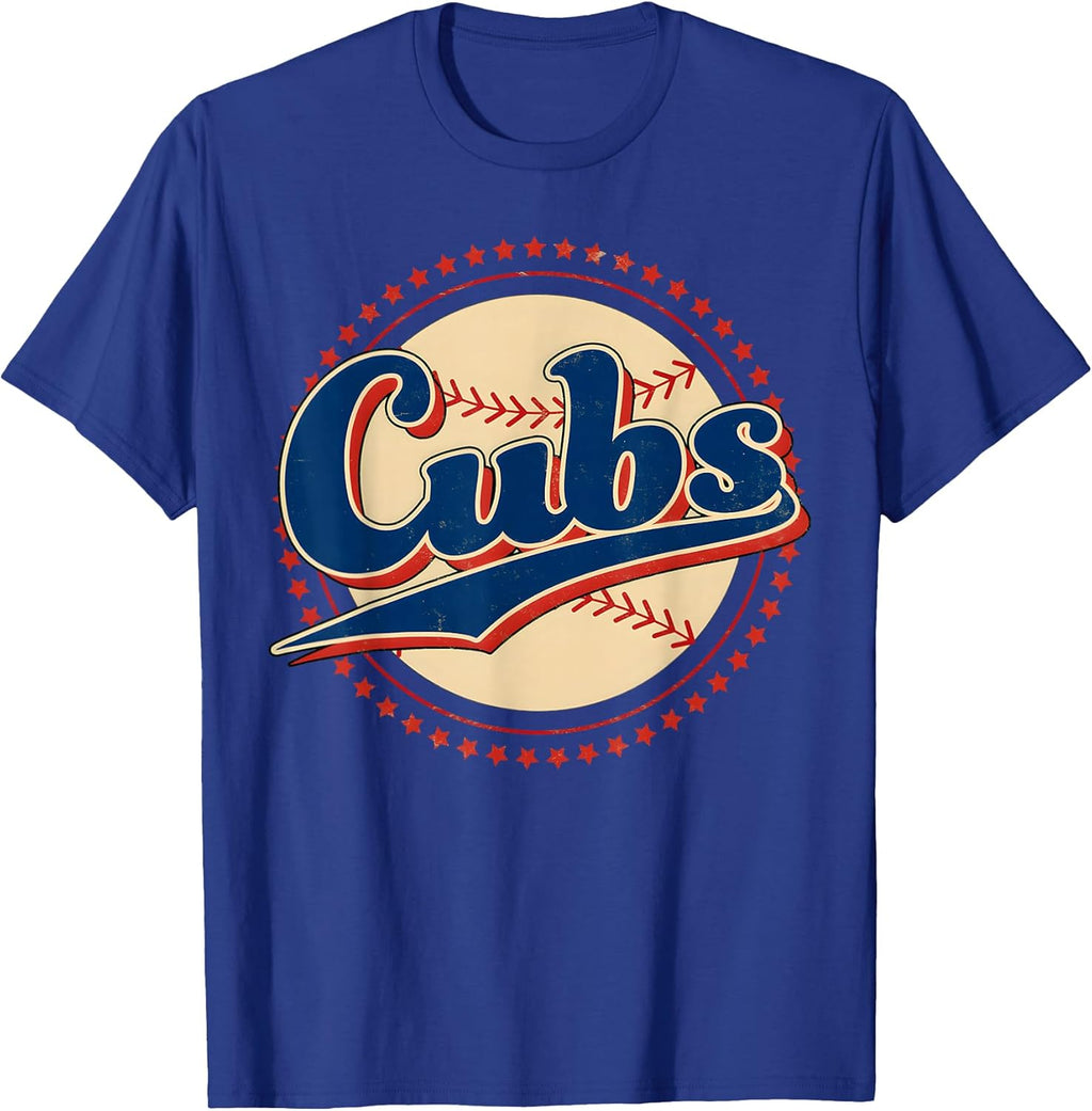 Vintage Cubs Gifts for Men Women Boys Girls Kids T-Shirt