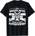Bricks and Shovel Construction Funny Worker T-Shirt