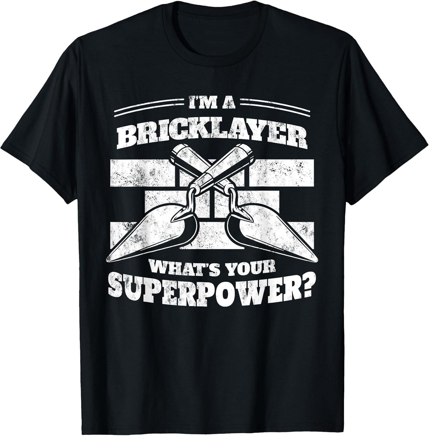 Bricks and Shovel Construction Funny Worker T-Shirt