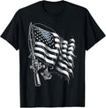 USA Flag Fishing July 4th