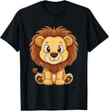 Funny Lion and African Animals Design