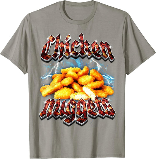 Ironic Bootleg Rap Chicken Nuggets Meme Designs
