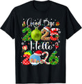 Goodbye 2025 Hello 2026 NYE Xmas Matching Tee