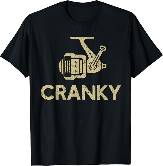 Cranky Funny Gift Ideas For Fishing Shirt