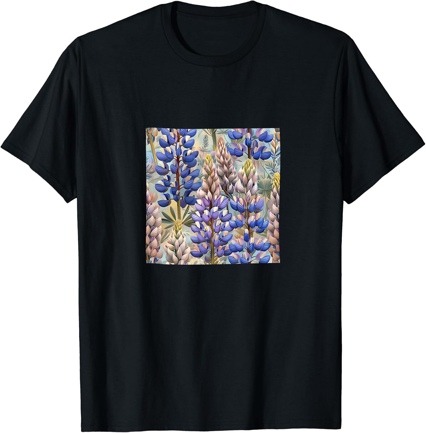 Lupine Flower Pattern Merch