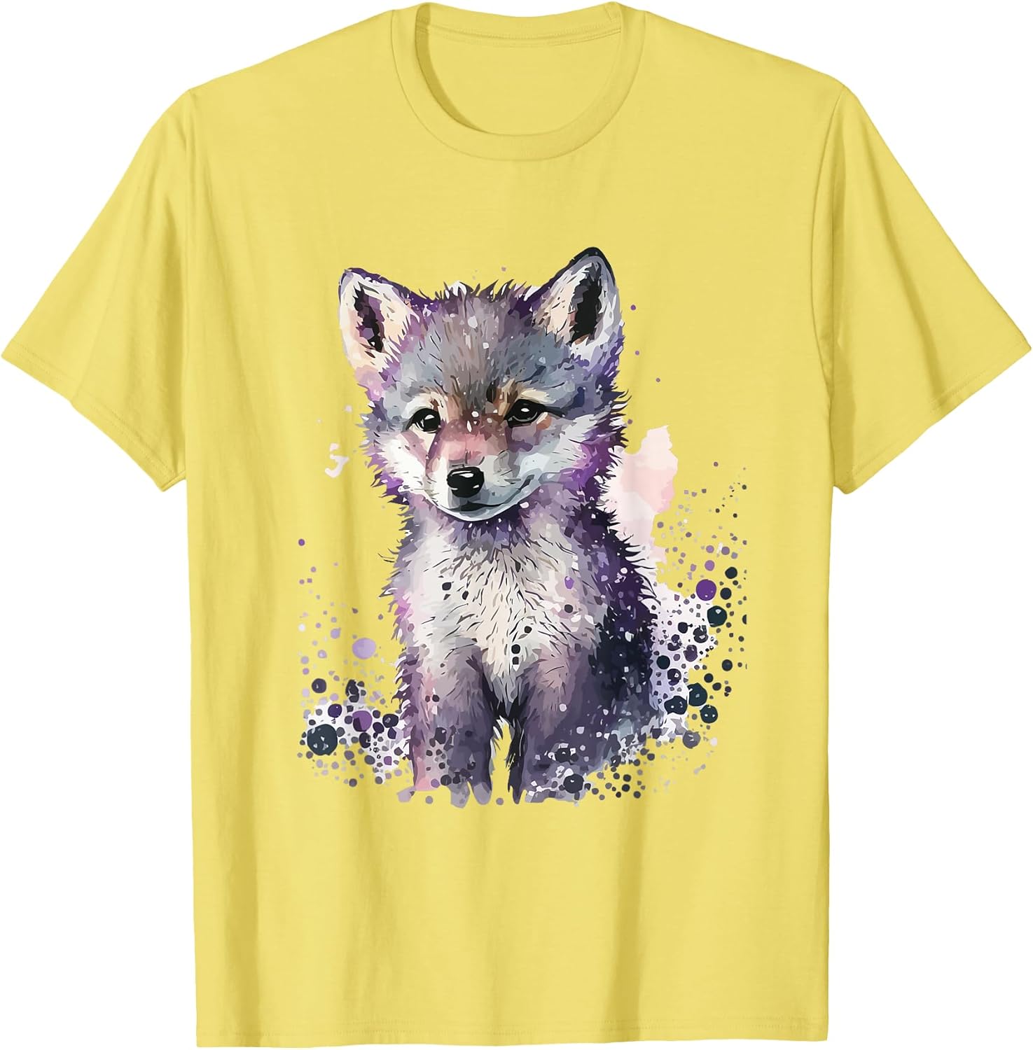 Wolf Splash Art Gifts For Kids Boys And Girls