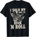 I Sold My Soul to Rock 'n Roll Music Guitar Rock Band T-Shirt