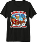 Santa Paws Is Coming Christmas Leopard Merch