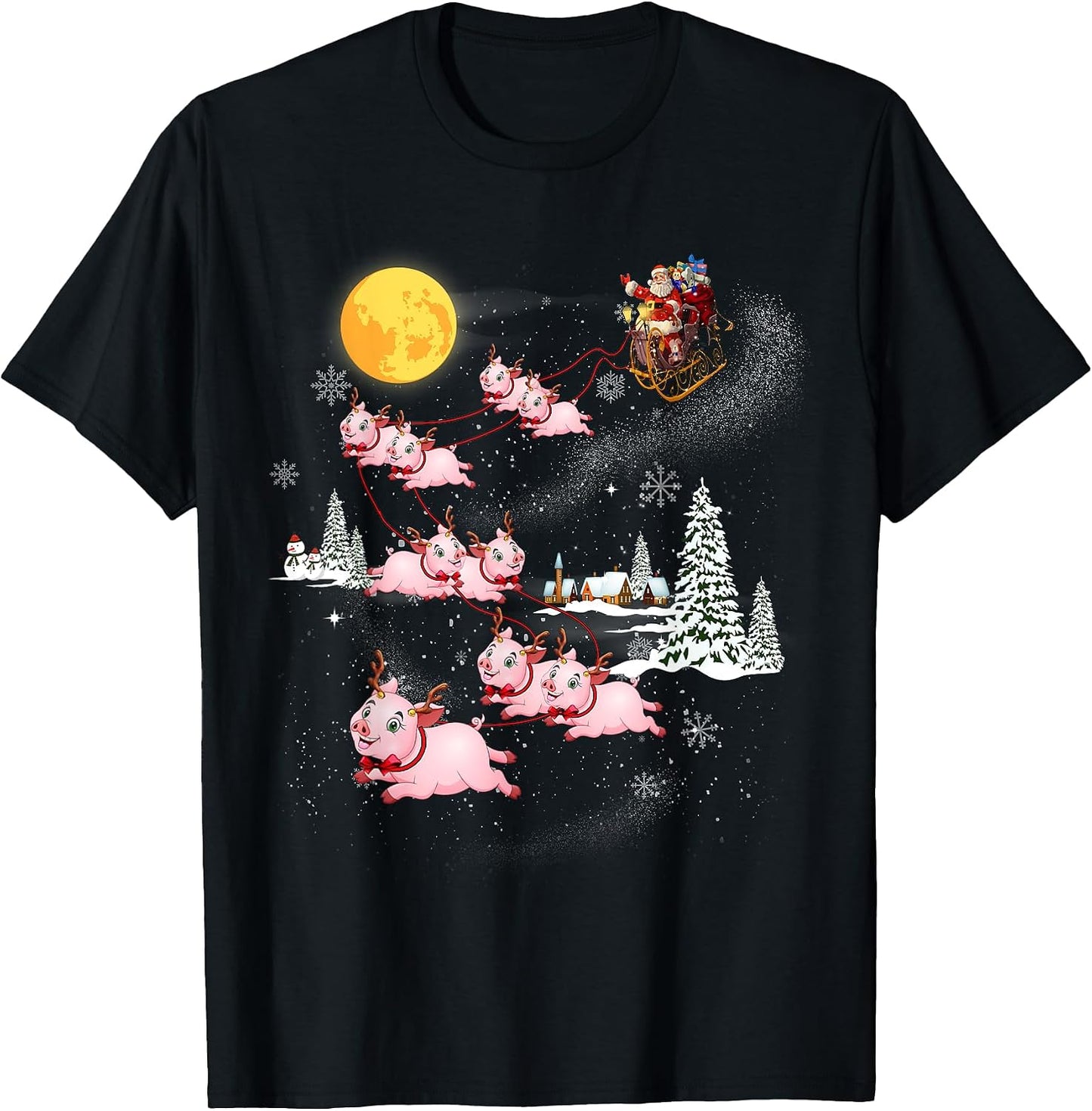 Funny Christmas Pajama for Pig Lovers