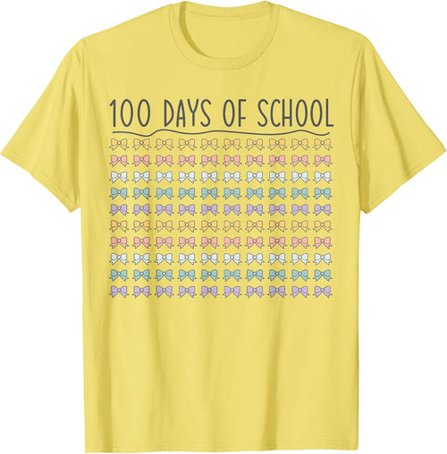 100 Days Of School Coquette Bow Merch