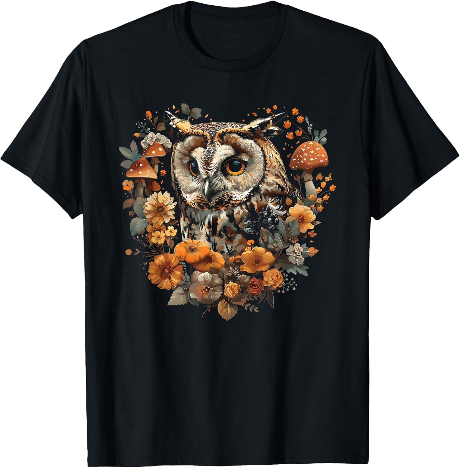 Owl Floral Cottagecore Accessories Aesthetic