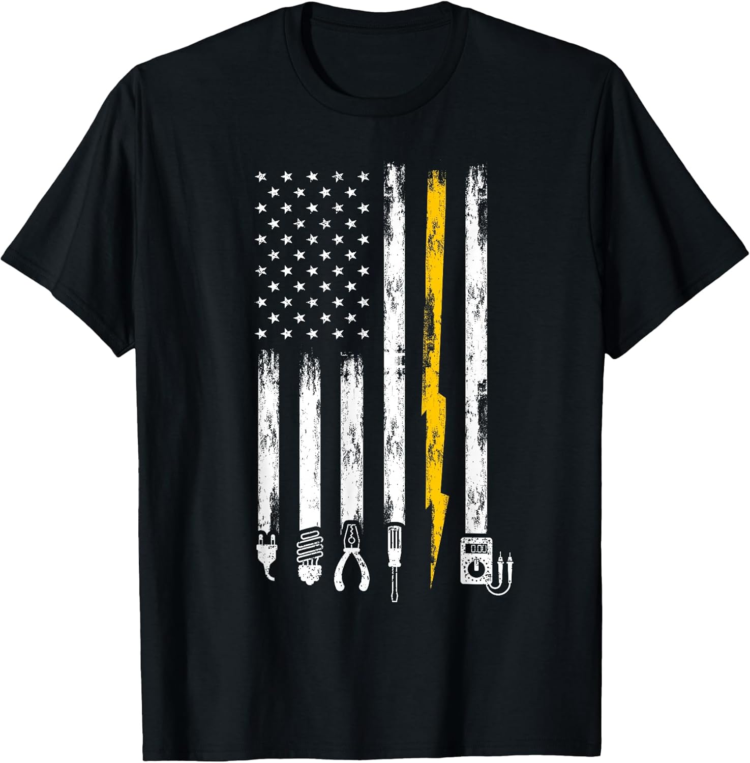Unique US Electrician Sayings Design