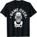Gaming - Gamer - Game Over Skull - Gamer T-Shirt