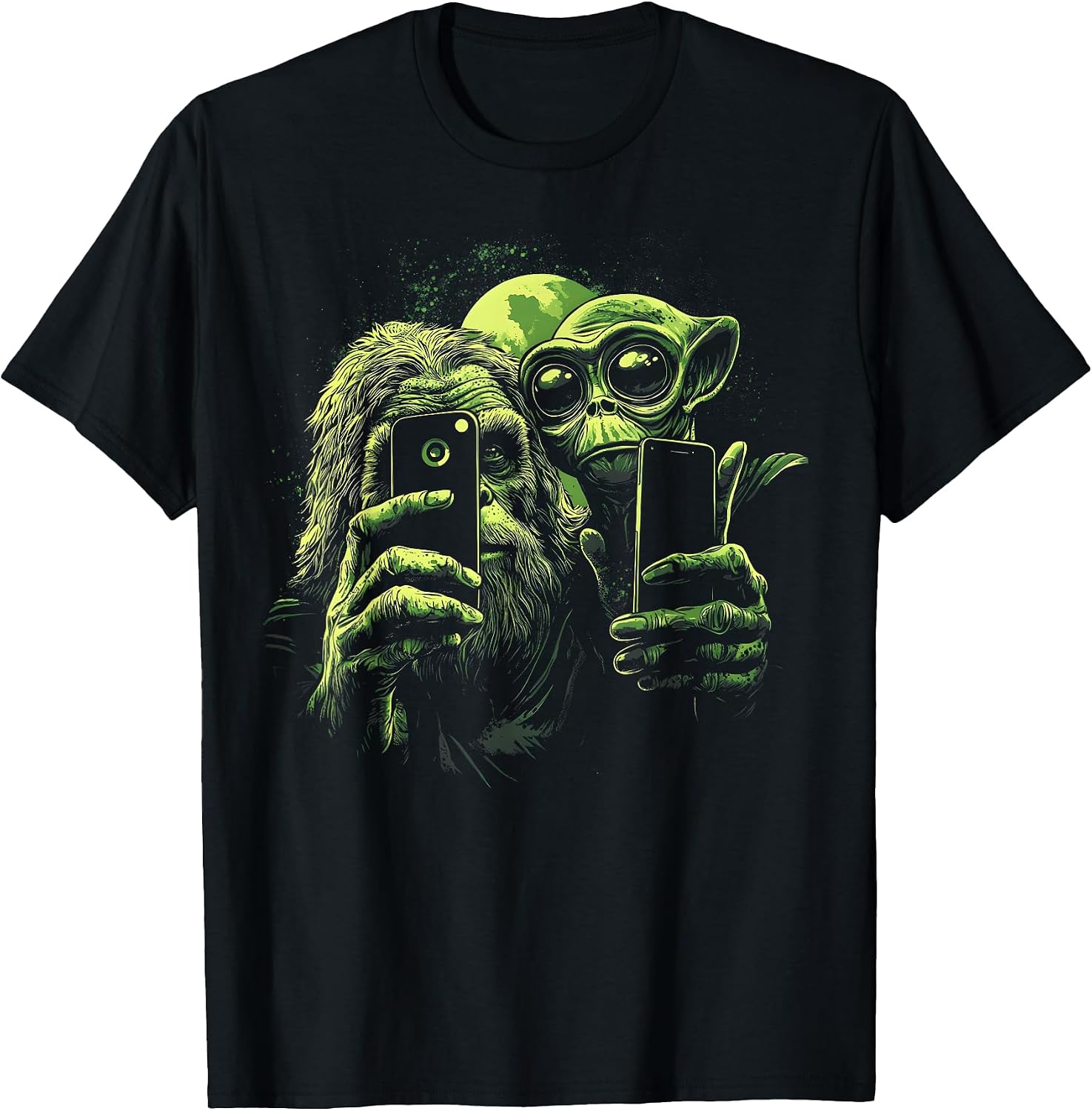 Cool Bigfoot And Alien Designs