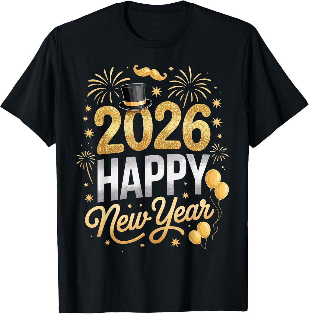 Happy New Year 2026 Tees