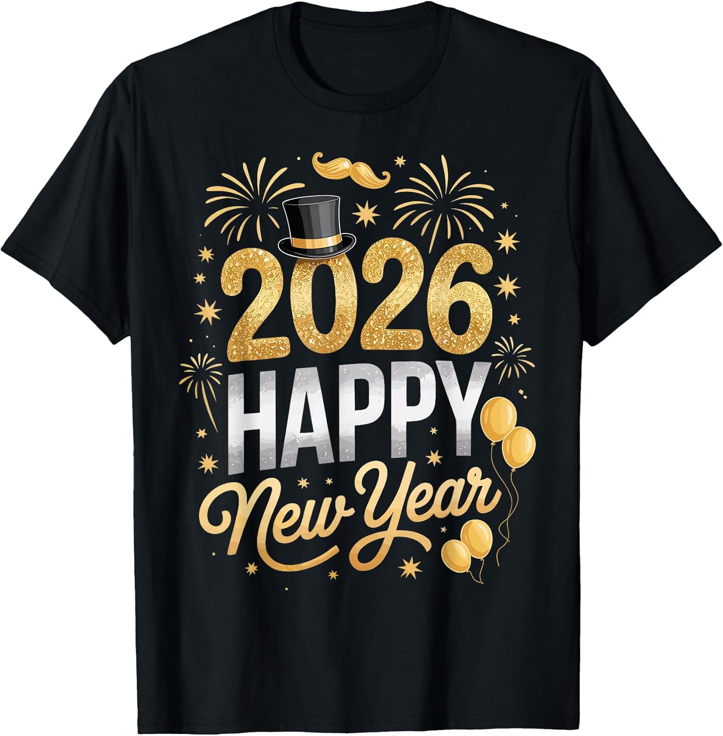 Happy New Year 2026 Tees