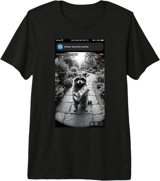 Raccoon Cash Door Camera Designs