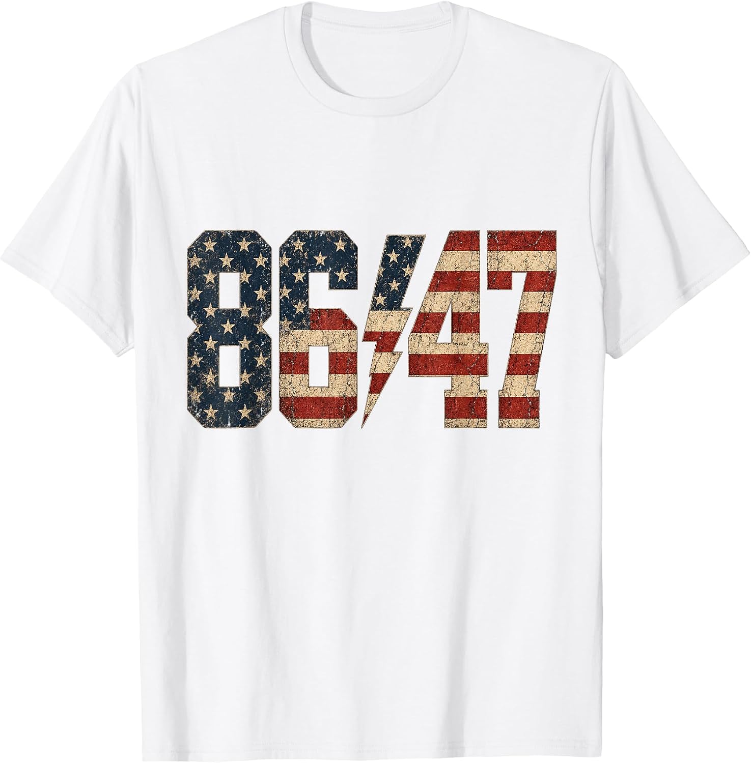Sarcastic 8647 Vintage 80s Style 86 47 Tee