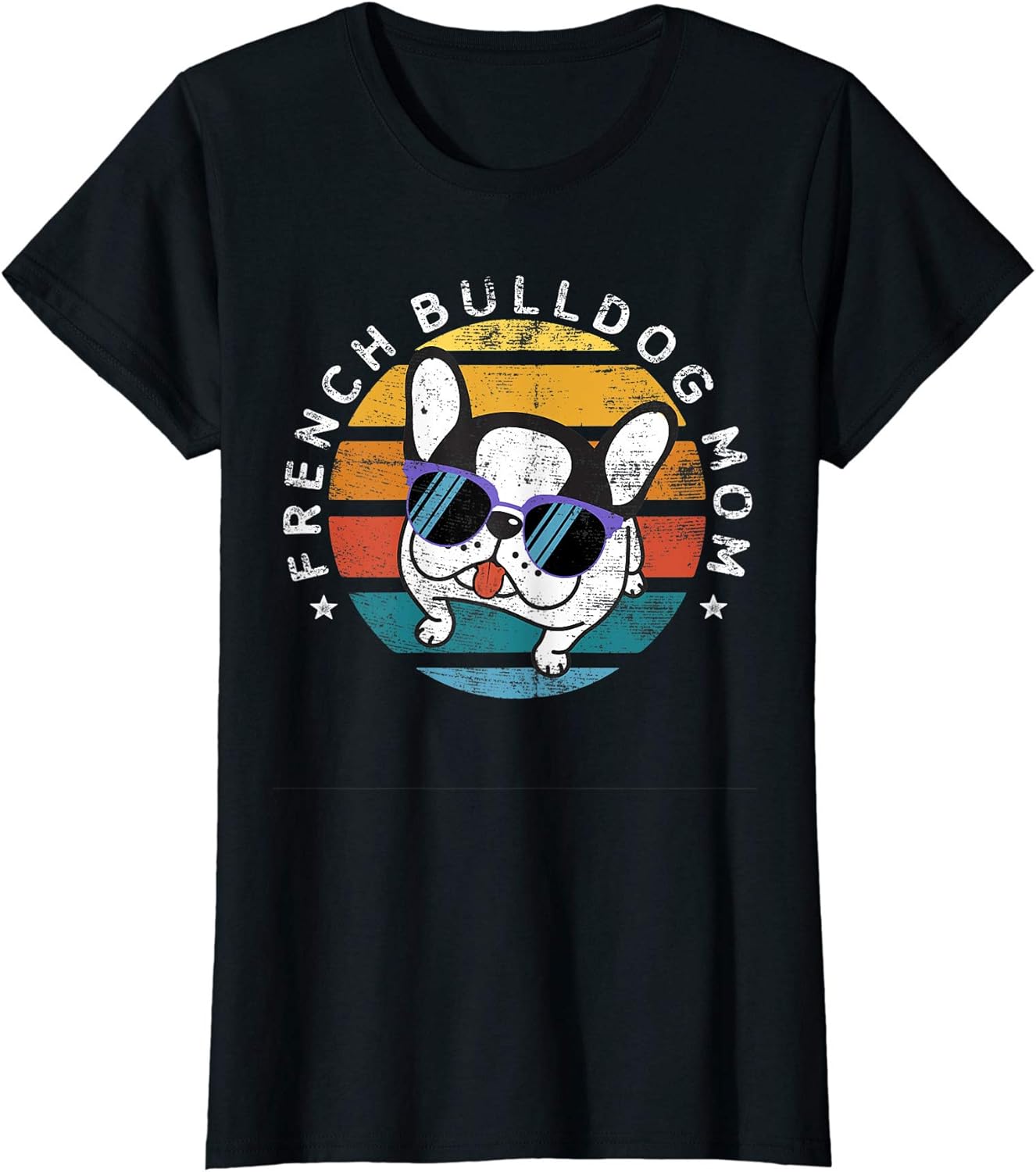 French Bulldog Mom Frenchie Mama Gifts Dog Lover Pet Owner T-Shirt for Women