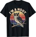 Funny I'M A Hoot Owl Retro Vintage