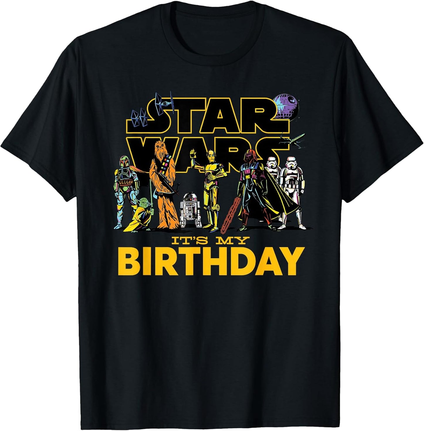 Classic Characters Party Matching It’s My Birthday T-Shirt