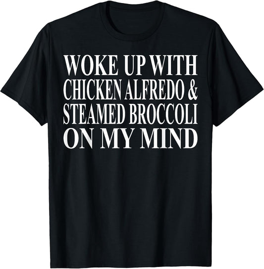 Cool Chicken Alfredo Humor Quote Merch