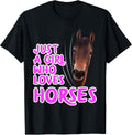Funny Horse Merch for Women, Men & Kids