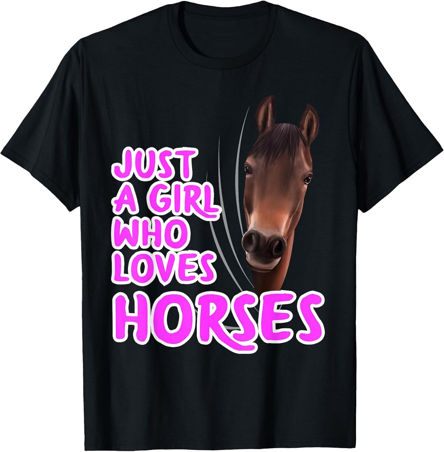 Funny Horse Merch for Women, Men & Kids