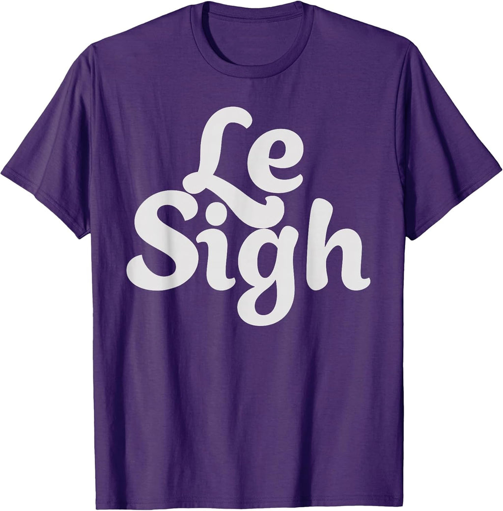 Whimsical 'Le Sigh' Graphic Gifts