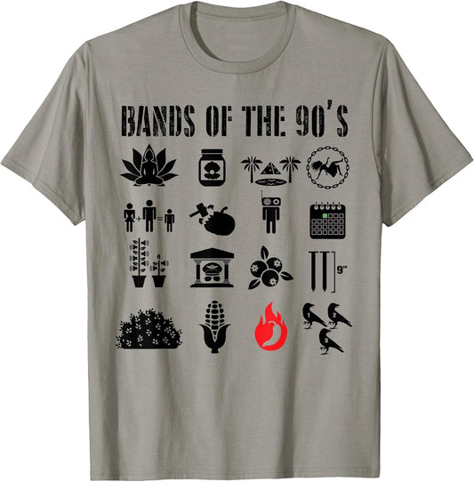 Vintage Band of 90s Iconic Alternative Rock Music Lover Gift T-Shirt