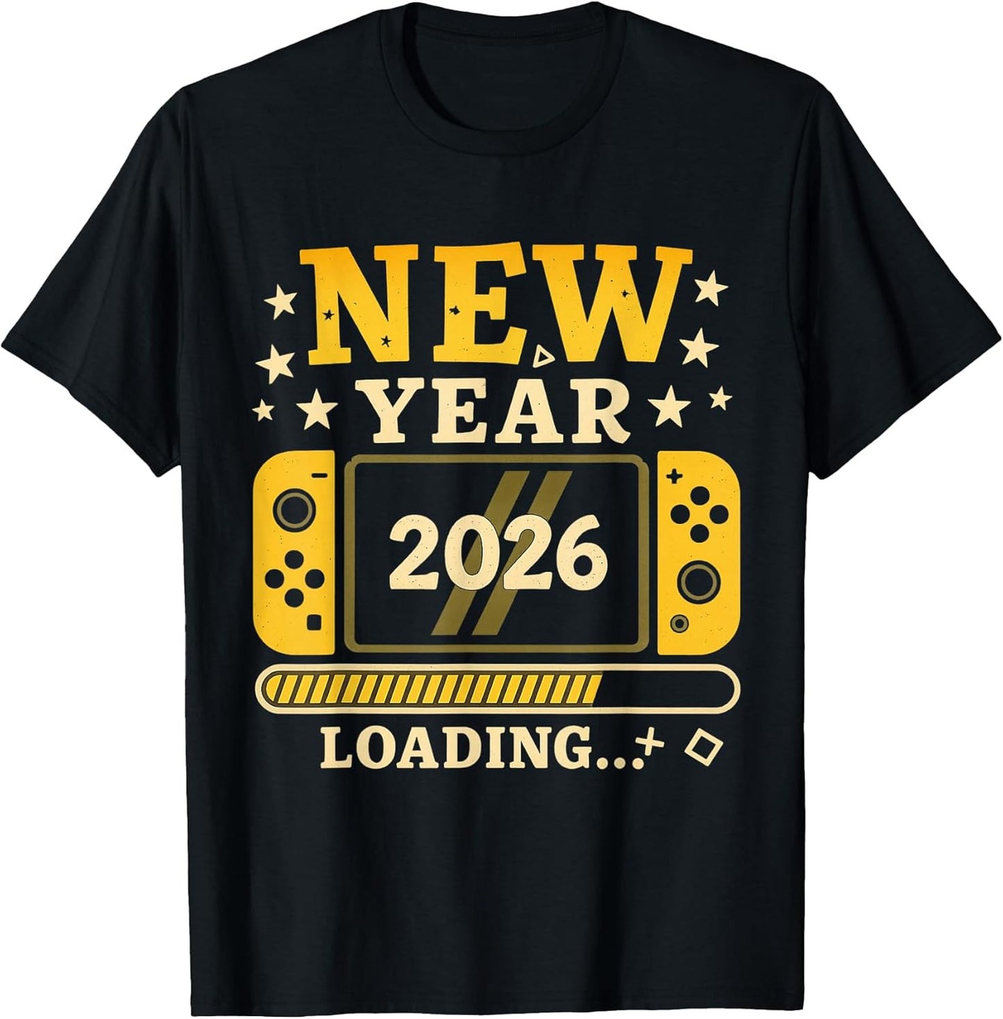 Happy New Year 2026 Gamers Men Women Boys Girls